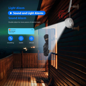Never Miss A Moment Solar Powered 4MP Battery Spotlight Camera 2K Outdoor Tuya - stepyours.com