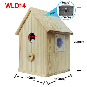 Smart Tuya Bird House 4MP HD WiFi Camera Real Time Bird Watching Nest Add Hooks - stepyours.com