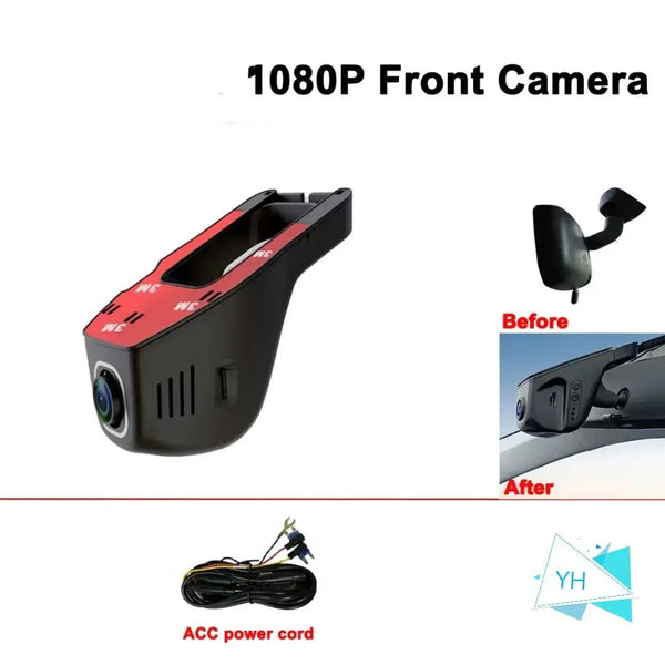4K 2160P WiFi Car DVR Dash Cam 24H Parking Monitor App Control - stepyours.com