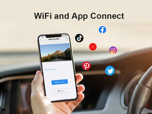 1440P KAWA D6 Car Dash Cam With WiFi App Voice Control WDR Night Vision - stepyours.com