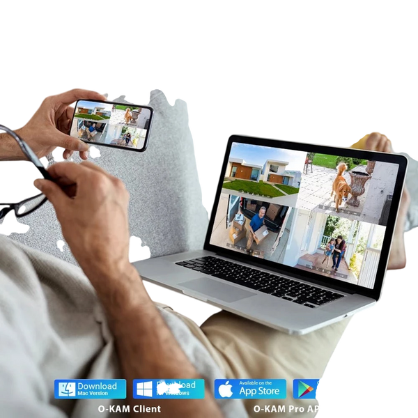 8MP 4K PTZ WiFi Camera - Dual Lens With Dual Screen AI Tracking Surveillance - stepyours.com