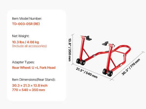 Steel Motorcycle Lift Stand — product image 7