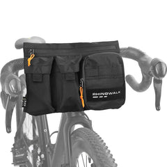 Rhinowalk Bike Handlebar Bag 2L Big Capacity Cycling Bag Front Tube Pannier Basket Shoulder Fannt Pack MTB Road Accessories