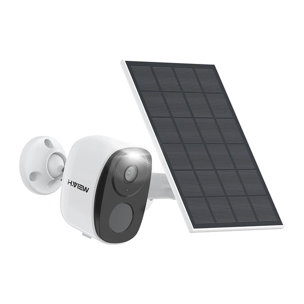 H View PIR Battery Powered Wireless Outdoor Security Camera 2K 3MP WiFi Siren - stepyours.com