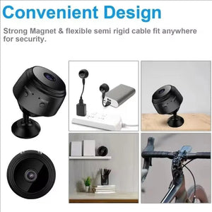 A9 WiFi Mini Camera - 720P HD Security Monitoring And Night Vision - stepyours.com