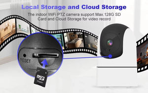 Tuya 5G WiFi IP Camera Indoor 6MP Auto Tracking 6x Zoom Night Vision - stepyours.com