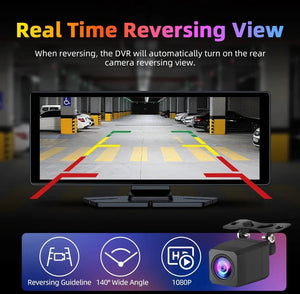 4K Dash Cam With Wireless CarPlay Android Auto GPS 7 Inch Or 10.26 Inch - stepyours.com