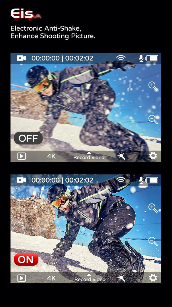 SJCAM C100 Plus Action Camera 4K30FPS 12MP Waterproof 30M WiFi - stepyours.com