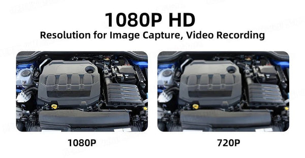 Industrial Endoscope Camera 2.4 Inch IPS LCD 1080P IP67 Waterproof Borescope - stepyours.com