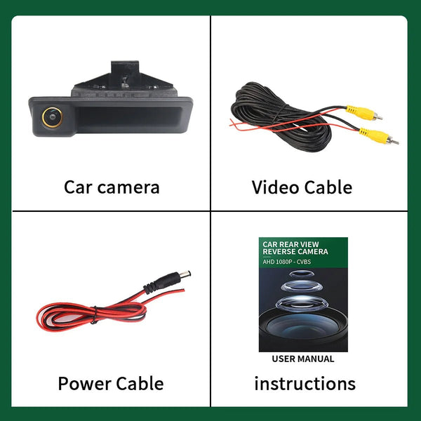 AHD 1080P Waterproof Car Rear View Camera For BMW E Series And X Models - stepyours.com