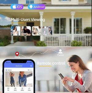8MP Tuya WiFi PTZ Outdoor Security Camera With AI Auto Tracking Alexa ONVIF - stepyours.com