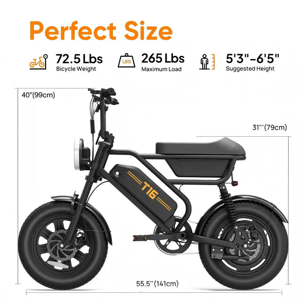 Urlife Fat Tire Electric — product view 8
