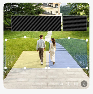 Baseus S1 Lite Solar Security Camera - 2K Wireless Outdoor With 135 Degree FOV - stepyours.com