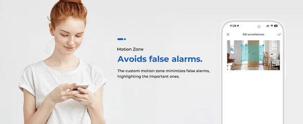 IMILAB C22 Indoor Baby Monitor AI Detection 360 PTZ Night Vision Xiaomi Home App - stepyours.com