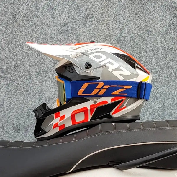 DOT Full Face Motorcycle Helmet off Road — product view 3