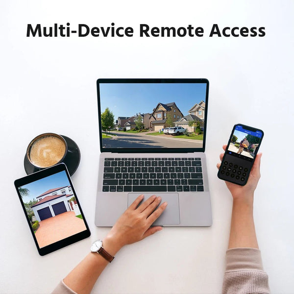 ANNKE 4K 8MP Dual - Lens Outdoor PoE Camera - 180 - Degree Wide View - stepyours.com