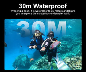 Ourlife MTR60 Action Cam 2.0 Touch Screen EIS 170 Degree Waterproof 30M WiFi - stepyours.com