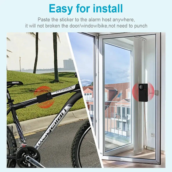 Wireless Door Alarm - Vibration Home Security — product view 6