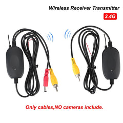 12V Car Rear View Camera 4 And 8 LED License Plate Holder Parking Sensor - stepyours.com