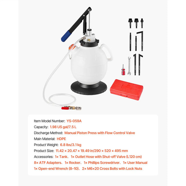 Manual Transmission Fluid Pump Kit — product image 8
