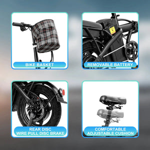 Lightweight Folding Electric Bike — product view 5