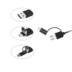 5.5mm Sewer Endoscope Type C Mini Camera For Android Compact Borescope Hooks - stepyours.com