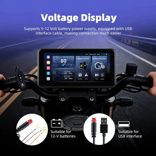 Ekiy Motorcycle GPS Display — product view 6