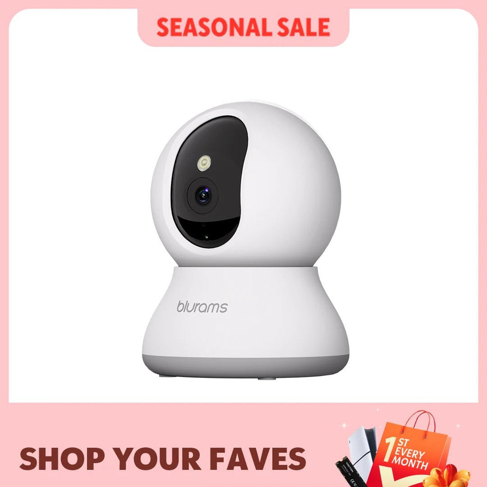 2Pcs Indoor 2K Security Cameras One Touch Call For Home Monitoring - stepyours.com