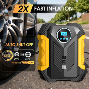 Carsun Digital Tire Pump Inflator — product view 4