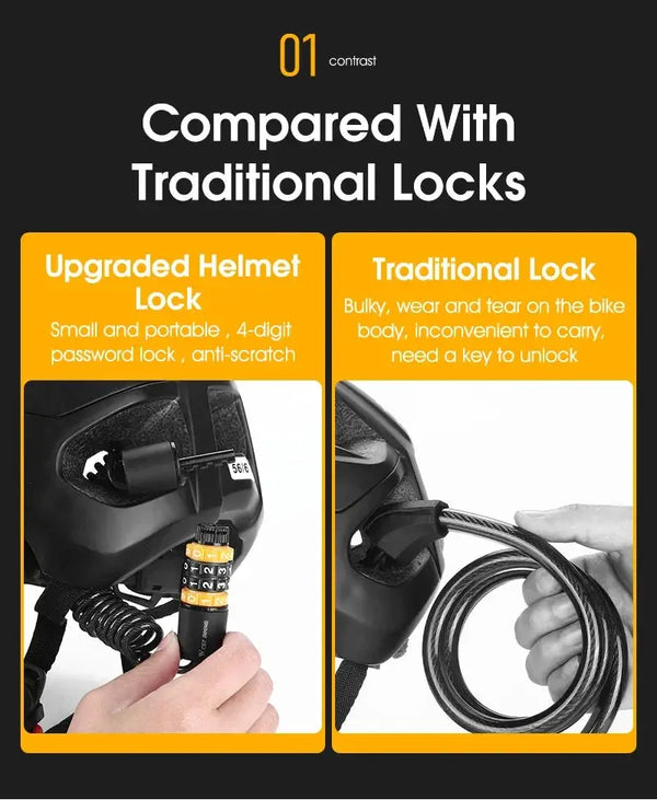 West Biking Lock for On The Go Security — product view 9