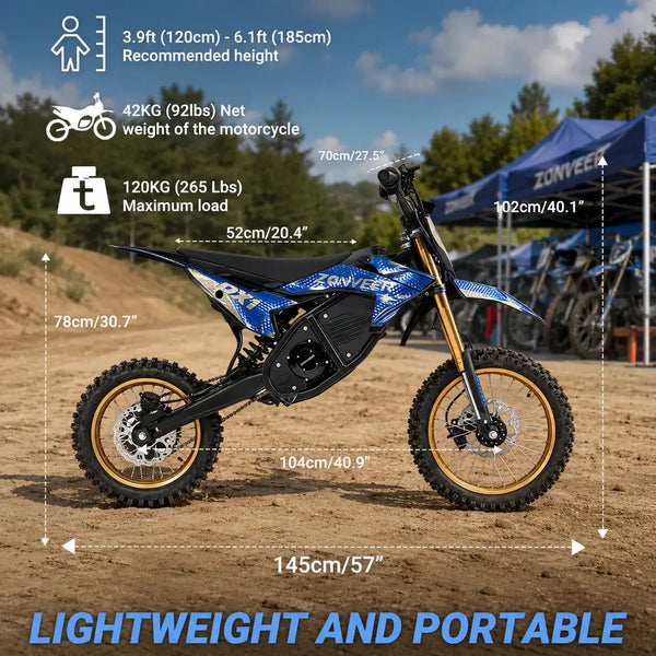 Peak Electric Dirt Bike Youth — product view 8