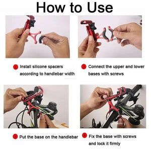 Rugged Motorcycle Phone Mount for Rides product view 6