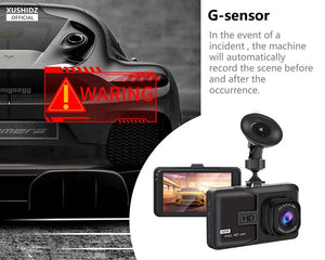 Xushidz 1080p HD Dash Camera With Loop Recording Night Vision Gsensor Parking - stepyours.com
