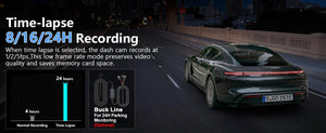 Kocam 4K UHD Dash Cam Dual Lens WiFi Night Vision Front And Rear Parking Monitor - stepyours.com
