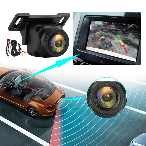 720P AHD Vehicle Rear View Camera 170 Degree Night Vision Parking Assist - stepyours.com
