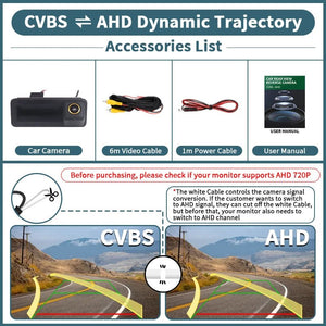Rear View Camera 1080P 170 Degree For Ford Focus 2 Mk2 Mondeo Mk4 S Max - stepyours.com