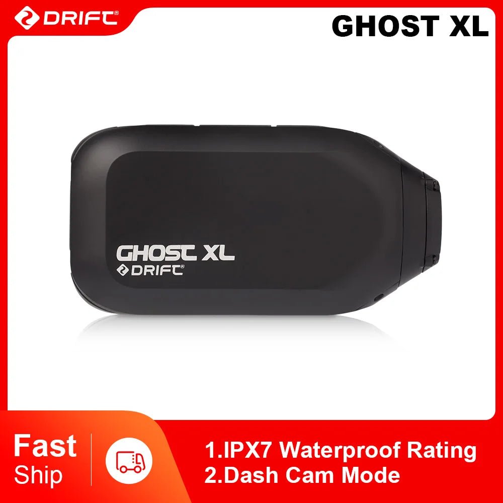 Drift Ghost XL Action Camera 1080p Full HD Waterproof Rotating Lens Dash Cam - stepyours.com