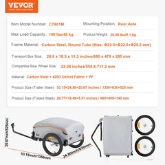 Lbs Bike Cargo Trailer Cart — product image 7
