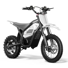 Spacewalk 3000W Electric Dirt Bike 60V 20.8Ah Removable Battery 37MPH 200N.M Torque 14"/12" Fat Tires Front/Rear Hydraulic Brakes LED Headlight Off-Road E-Moto UL2272 for Adults & Teens