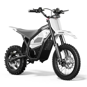 Spacewalk 3000W Electric Dirt Bike 60V 20.8Ah Removable Battery 37MPH 200N.M Torque 14"/12" Fat Tires Front/Rear Hydraulic Brakes LED Headlight Off-Road E-Moto UL2272 for Adults & Teens