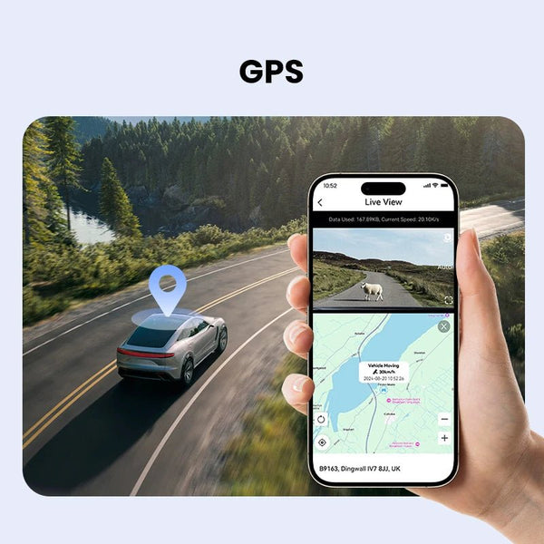 DDPAI Z50 Pro 4K UHD Dash Cam With 3 Inch IPS Display GPS ADAS Parking Monitor - stepyours.com