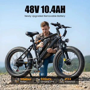 Hopepeak Fat Bike - Long Range — product view 3