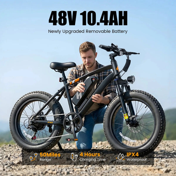 Hopepeak Fat Bike - Long Range — product view 3
