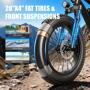 Hopepeak Fat Bike - Long Range — product view 4
