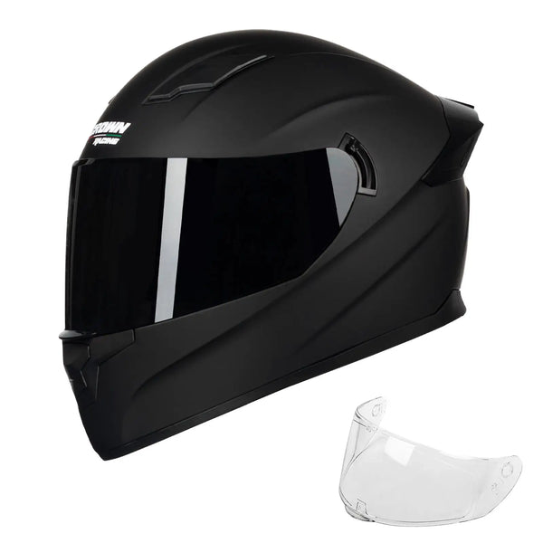 Crown Racing Full Face Helmet — product view 2
