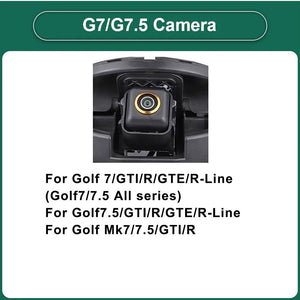 170 Degree AHD 1080P Flip Emblem Rear View Camera For VW Golf 6 7 8 - stepyours.com
