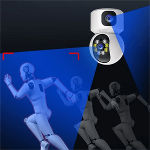 Tuya 8MP Dual Lens WiFi IP Camera - Color Night Vision With Auto Tracking - stepyours.com