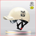 Cafe Racer Baseball Cap Half Helmet — product view 9