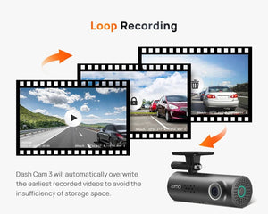 70mai M310 Plus 2K Dash Cam With English Voice Control 1440P WDR Parking WiFi 6 - stepyours.com