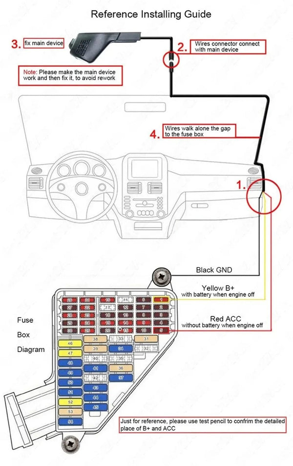 4K WiFi Dash Cam For Cars With App Control And 24H Parking Monitor - stepyours.com